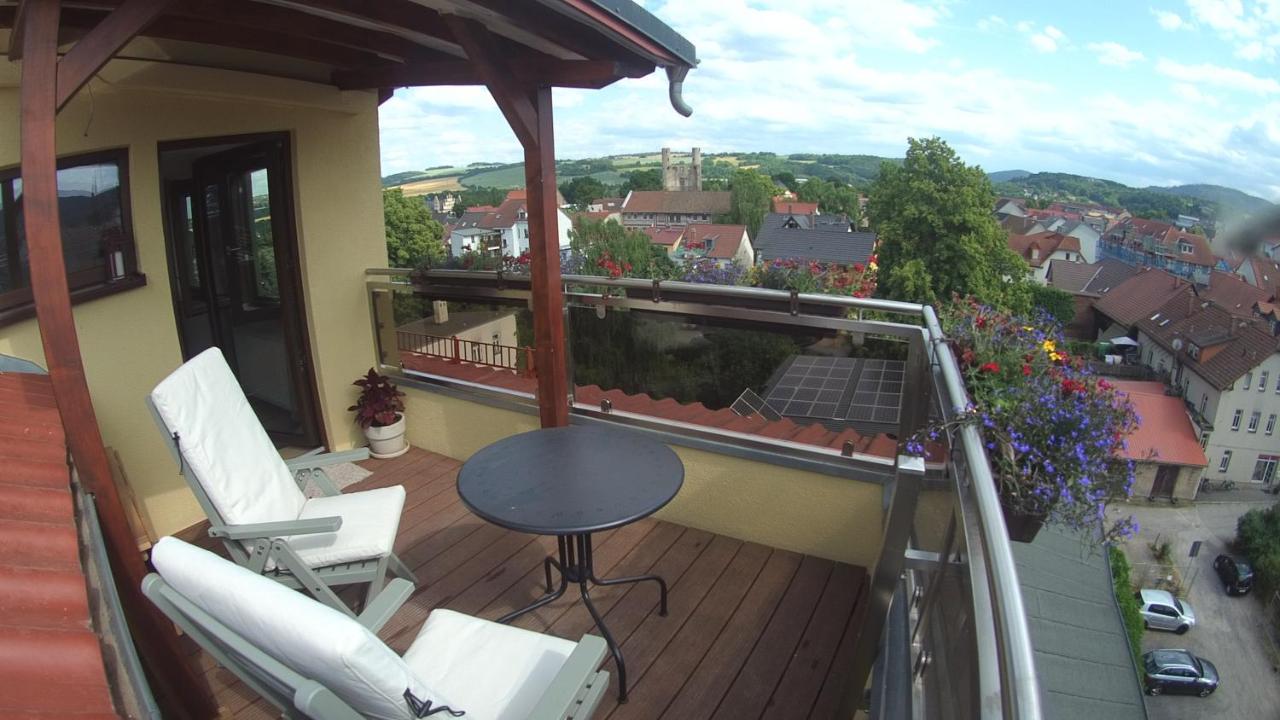 Ferienwohnung Fernblick Saalfeld Saale 외부 사진