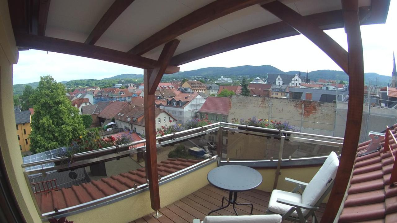 Ferienwohnung Fernblick Saalfeld Saale 외부 사진