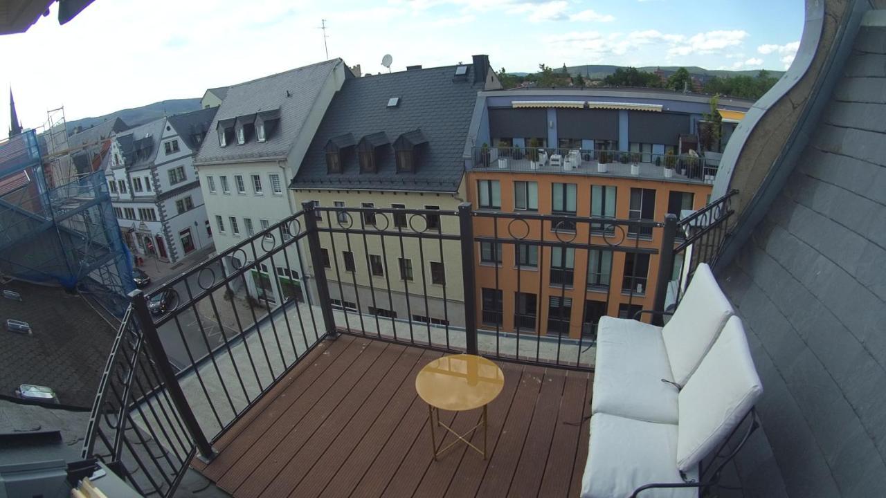 Ferienwohnung Fernblick Saalfeld Saale 외부 사진